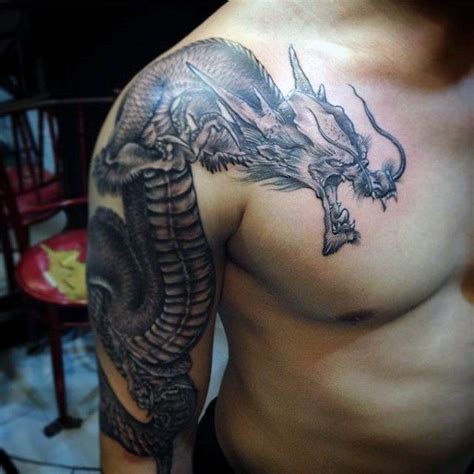 Chinese Dragon Tattoos For Men Dragon Tattoo Chest Dragon Tattoo