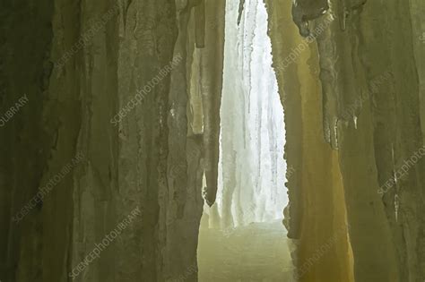 Eben Ice Caves Michigan Usa Stock Image C0465449 Science Photo