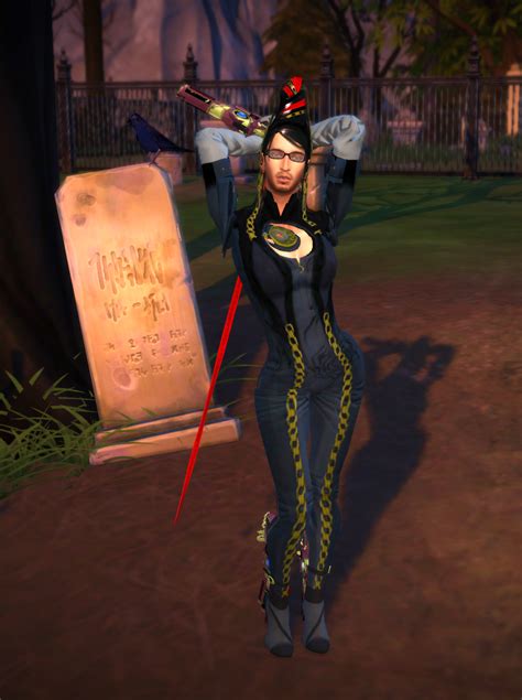 Its Comic Con So Ive Decided To Put My Sim In His Best Bayonetta