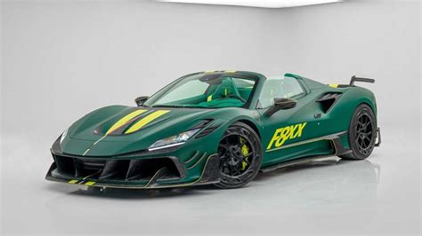 Mansory Unveils Bold Fast And Extremely Green Ferrari F8xx