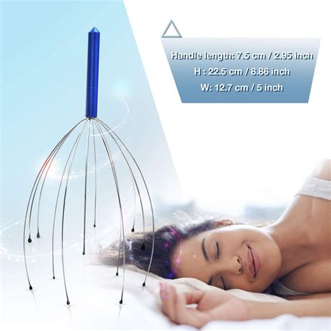 Scalp Massagers Handheld Head Massage Tingler Scratcher For Deep Relaxation Hair Stimulation