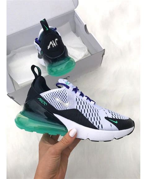 Buy Nike Air Max 270 Womens White Teal Purple Trainers Nike Air Max