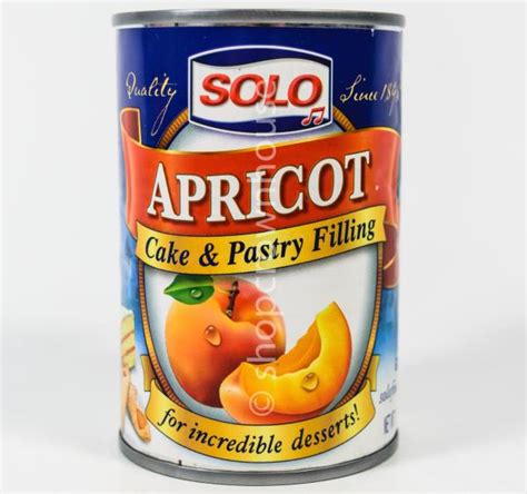 4 Cans Solo Apricot Cake Pastry Pie Filling Gourmet 12oz Per Can Dented 032021 41642001024 Ebay