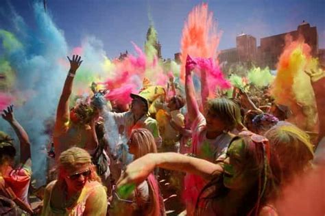 Holi One Colour Festival In South Africa Gagdaily News