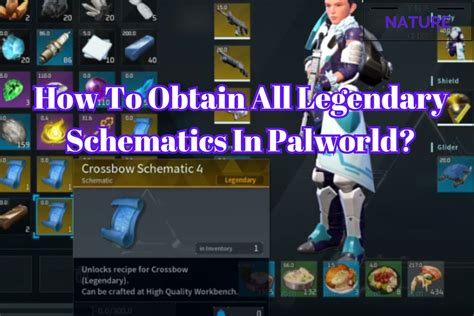 How To Get All Legendary Schematics In Palworld With Maps And My Xxx