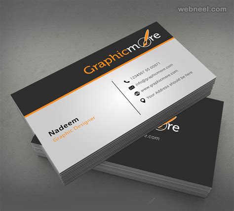 Get four times the space to share your business information and marketing message. 50 Creative Corporate Business Card Design examples ...