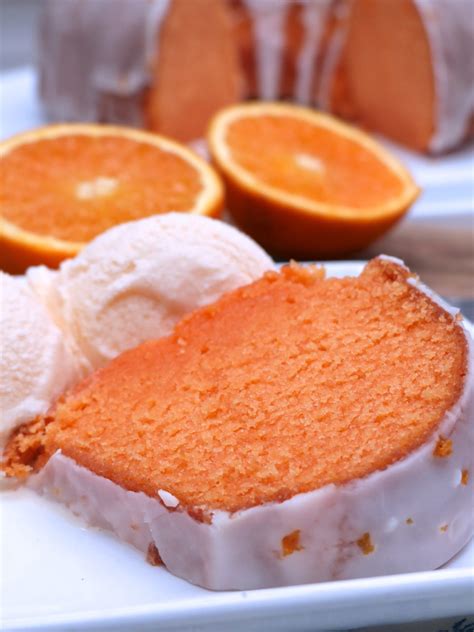 In a medium mixing bowl, whisk or sift together the flour, baking soda, and salt. Glazed Orange Dream Pound Cake Recipe