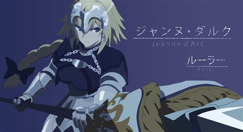Anime Fate Apocrypha Jeanne D Arc Fate Series Ruler Fate Apocrypha Ruler Fate Grand Order