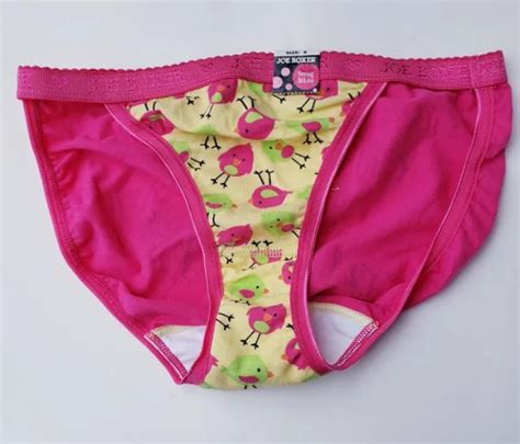 vintage joe boxer pink string bikini panty cotton chillin with my peeps small 24 99 picclick