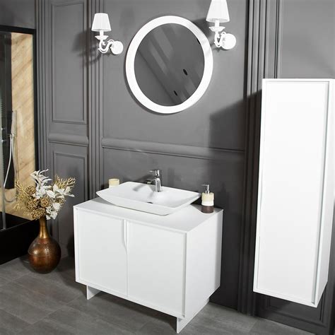You may think of your bathroom vanity cabinets as an easier choice to make than your kitchen cabinets, (and you might be correct) but there are a lot of factors that you should consider before rushing into that purchase. Ida 35 3/4 inch White Bathroom Cabinet | Vanity Sale
