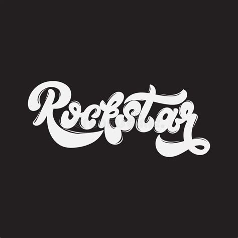 Rockstar T Shirt Design For Woman Or Man T Shirt Apparels Cool Print For Girls And Boys Rock