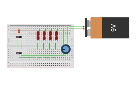 Circuit Design Circuito Escalera V21 Tinkercad