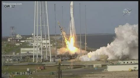 Nasa Launches Rocket From Wallops Island