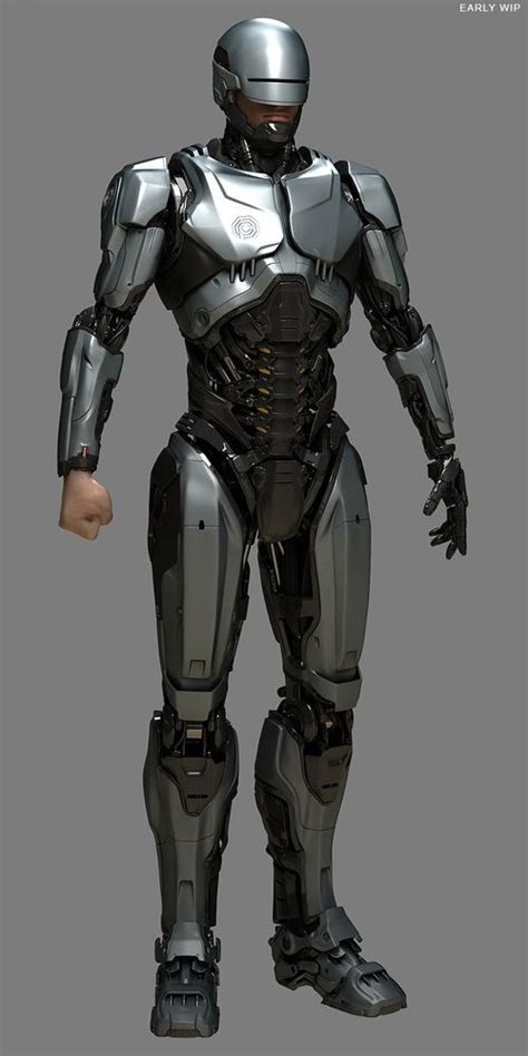 Robocop Robot Design Futuristic Armour