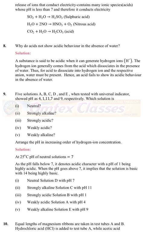 Cinemugam Kollywood Ncert Cbse Solutions For Class 10 Science