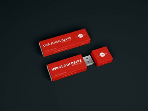 Download Free Flash Drive-USB Mockup PSD 2018 - Free Mockup ...