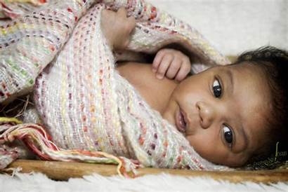 African American Newborn Child Vagina Woman Born