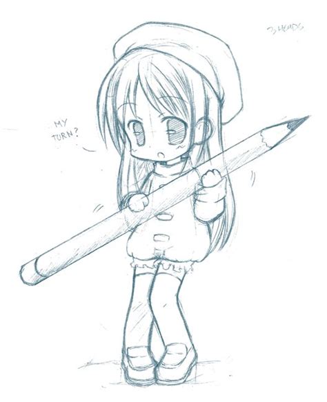 Anime Chibi Drawings Pencil 17833codepng Projects To Try Pinterest