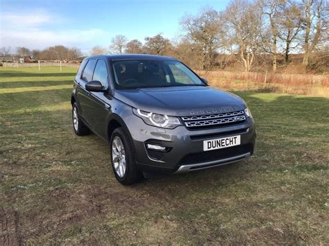 Land Rover Discovery Sport Td4 Hse Grey 2017 08 07 In Westhill