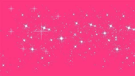 Download White Stars Sparkly Pink Background