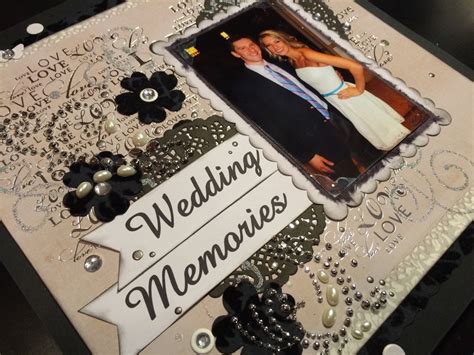 Personalized Wedding Scrapbook Album