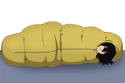 commission aizawa burrito inside your sleeping bag by