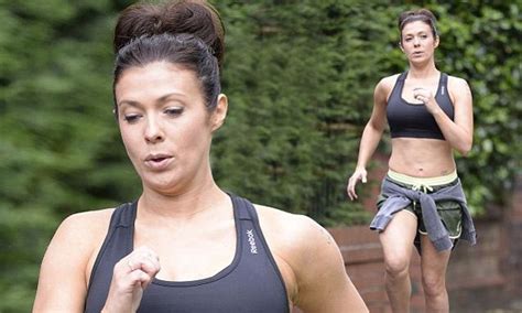 Kym Marsh Unveils Her Toned Abs As She Works Out With Personal Trainer