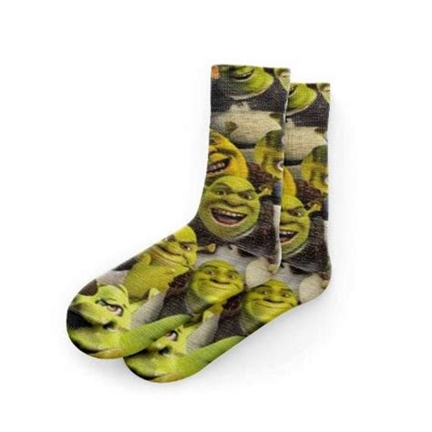 Shrek Socks Etsy