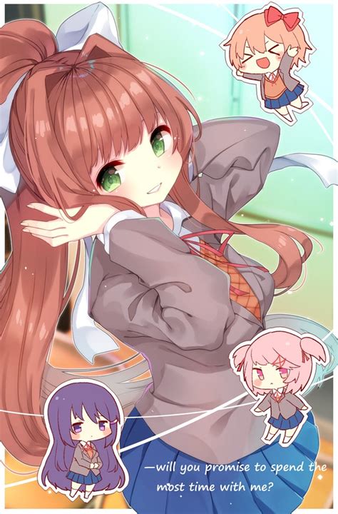 A Cute Monika Ddlc