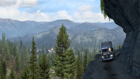 Those hidden roads in Montana are something else : r/trucksim