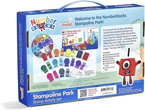 Buy Hand2mind Numberblocks Stampoline Park Stamp Activity Set 20 Kids