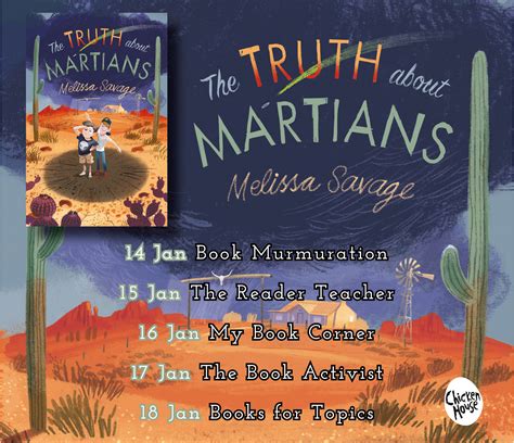 Blog Tour Review And Guest Post The Truth About Martians Melissa D