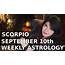 Scorpio Weekly Astrology 10th September 2018  YouTube
