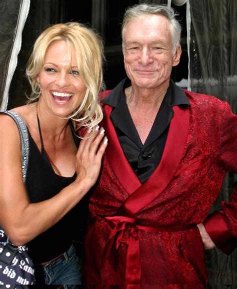 Pamela Anderson Says Hugh Hefner Treated Her With Complete Respect
