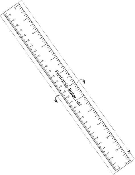 Printable Ruler 12 Inch Actual Size Ruler Cm Free Printable Paper