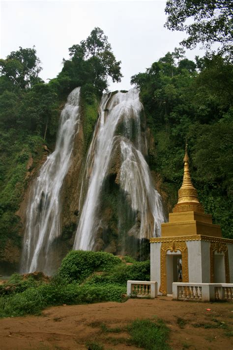 Pyin Oo Lwin Myanmar Anisakan Falls Anisakan Waterfall Photo By