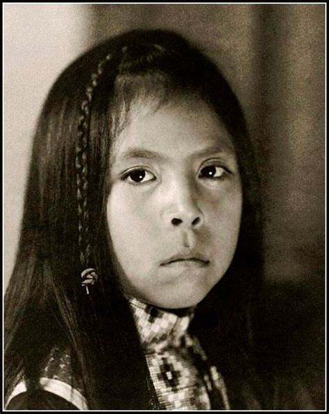 Beautiful Portrait Of Apache Girl Rebekah Gary Auerbach Native