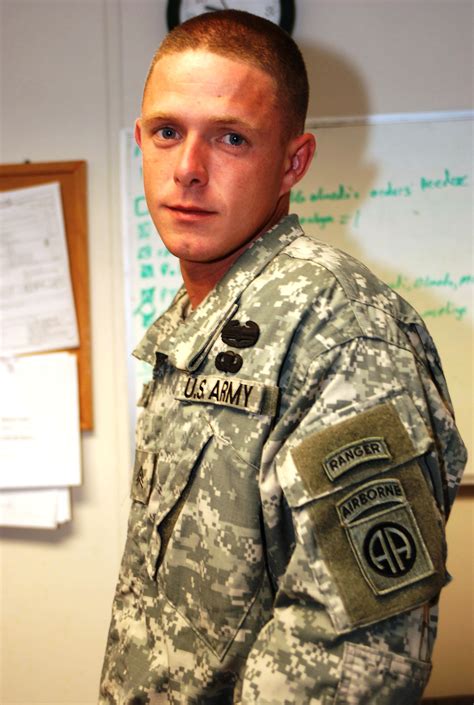 Army Sgt John Adkerson A Squad Leader For Company A 2nd
