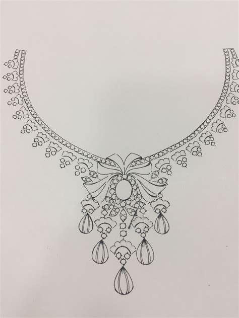 Pin By Kanika Dhamani On Sketching Designs Jewellery Design Sketches