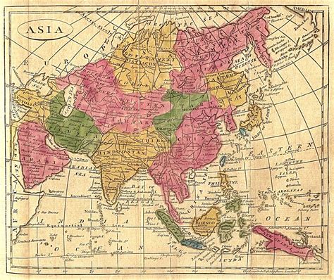 Asia 1808 지도