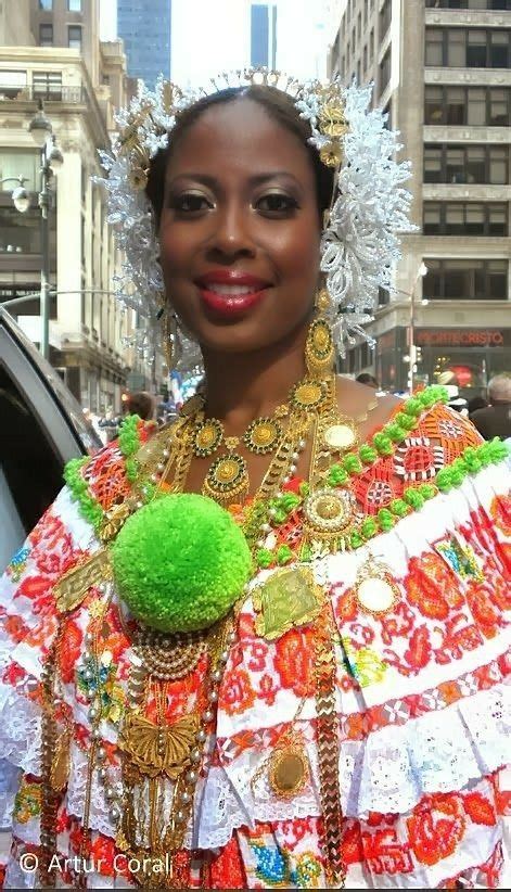 afro panamanian panamanian women dress culture festival costumes