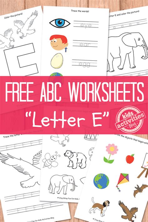 Check spelling or type a new query. Letter E Worksheets Free Kids Printable