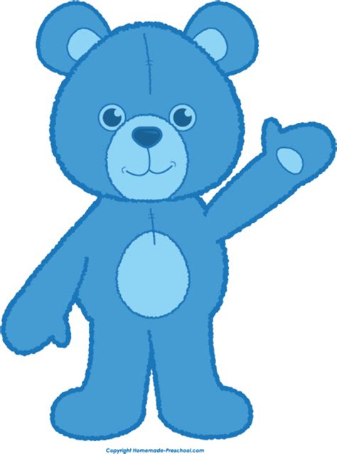 Download High Quality Teddy Bear Clipart Blue Transparent Png Images