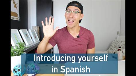 At this stage, you can memorise phrases to talk about yourself and then go on building from that. How to introduce yourself in Spanish - YouTube