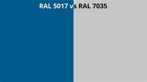 Ral 5017 Vs 7035 Ral Colour Chart Uk