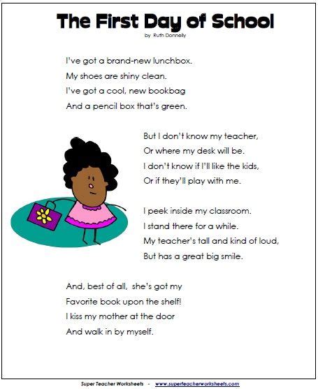 Back To School Poem Back To School Poem Poems About School Funny