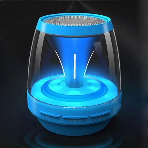 New Portable Subwoofer Wireless Speakers Colorful Light Speaker Mini Plug In Card Bluetooth