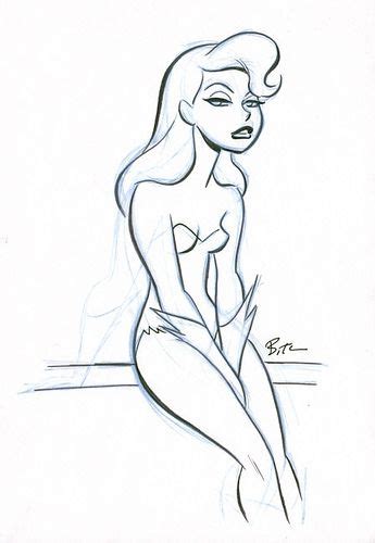 Poison Ivy By Bruce Timm Comic Art Bruce Timm Art