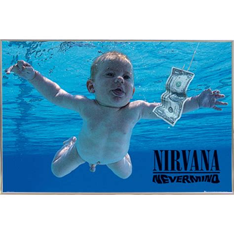 Nirvana Nevermind Poster With Choice Of Frame