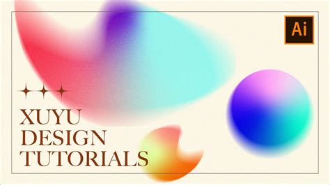 🔋radial Blur And Freeform Gradient With Adobe Illustrator Xuyu